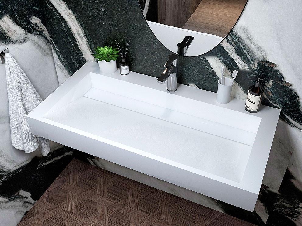 Умивальник підвісний Status Adler 100 White (624)