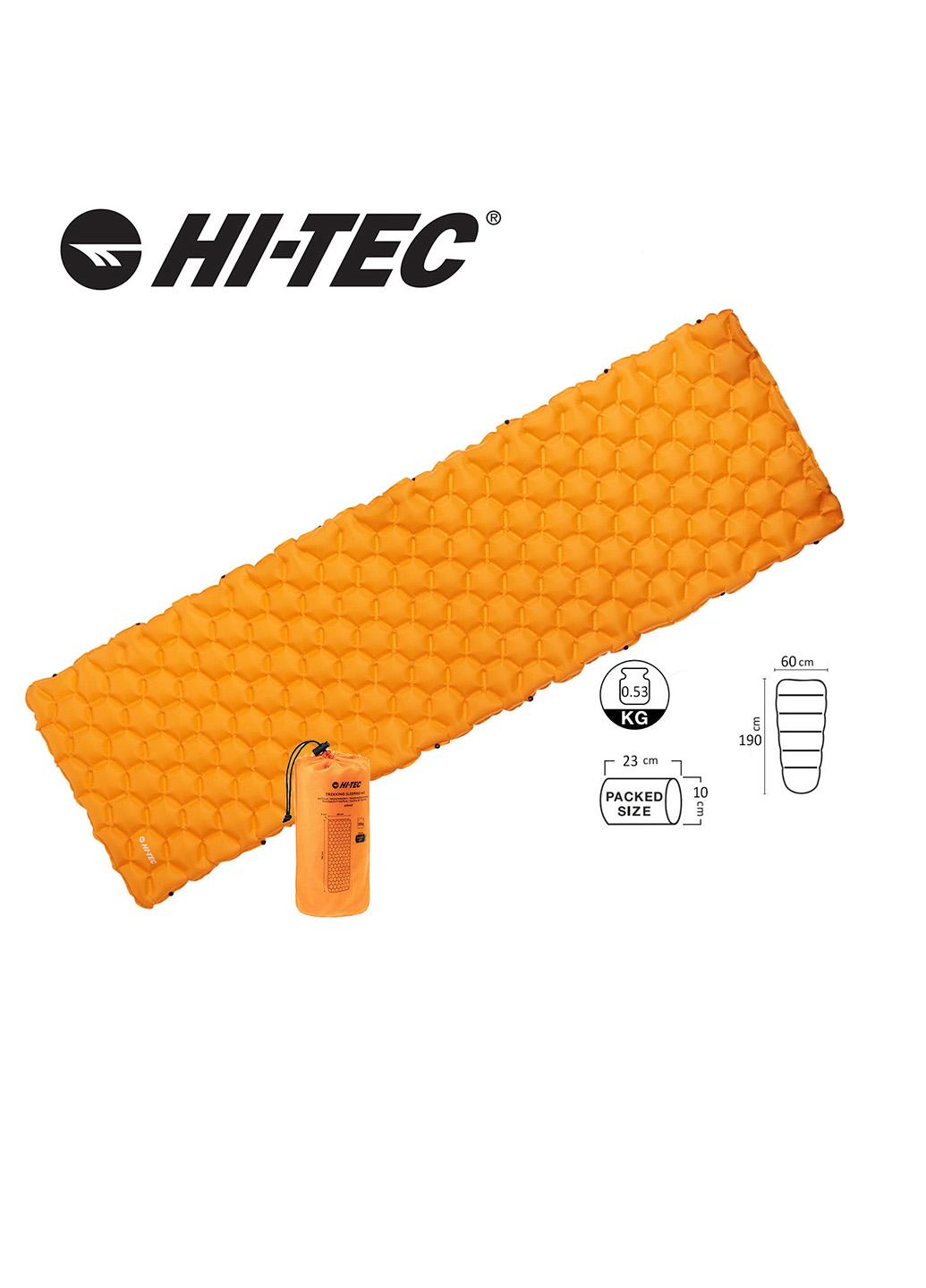 Надувной коврик Hi-Tec AIRMAT 190x60 Оранжевый (HT-airmat190-orange) - фото 7