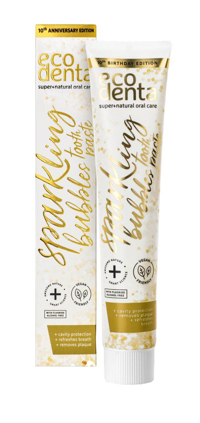 Зубная паста ECODENTA Expert Line Sparkling Bubbles 75 мл - фото 1