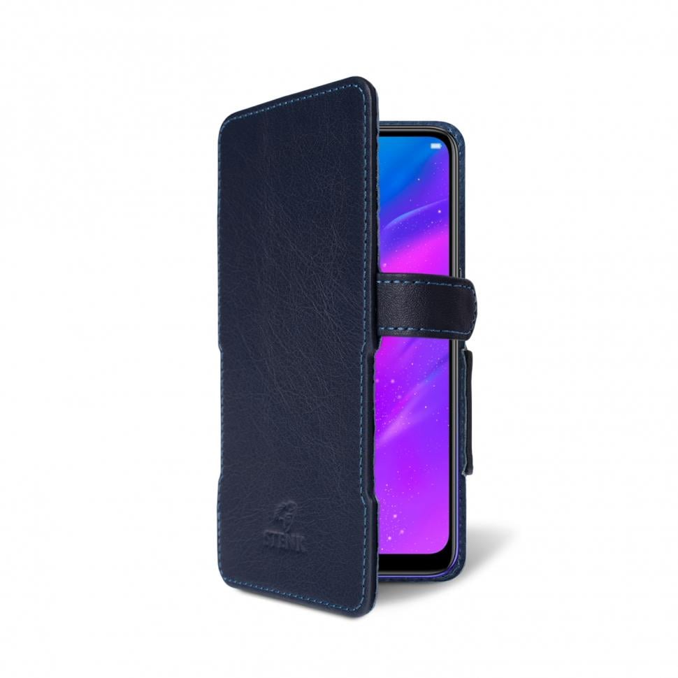 Чехол книжка Stenk Prime для Realme 3 Синий (66489)