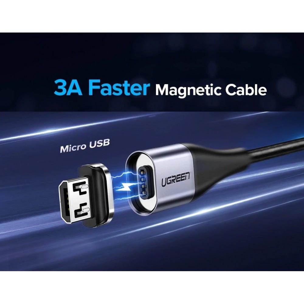 Кабель магнітний Ugreen Micro USB 100 см (25397337) - фото 2