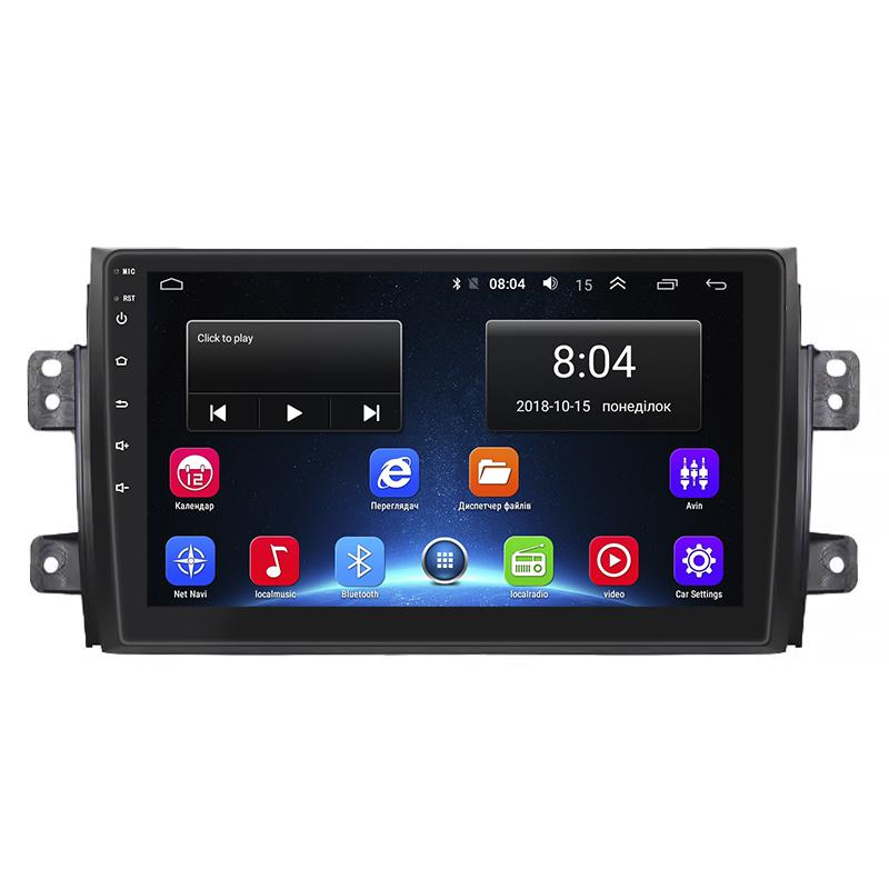 Магнитола штатная Lesko для Suzuki SX4 Classic Рестайлинг 2009-2014 (10290-55302)