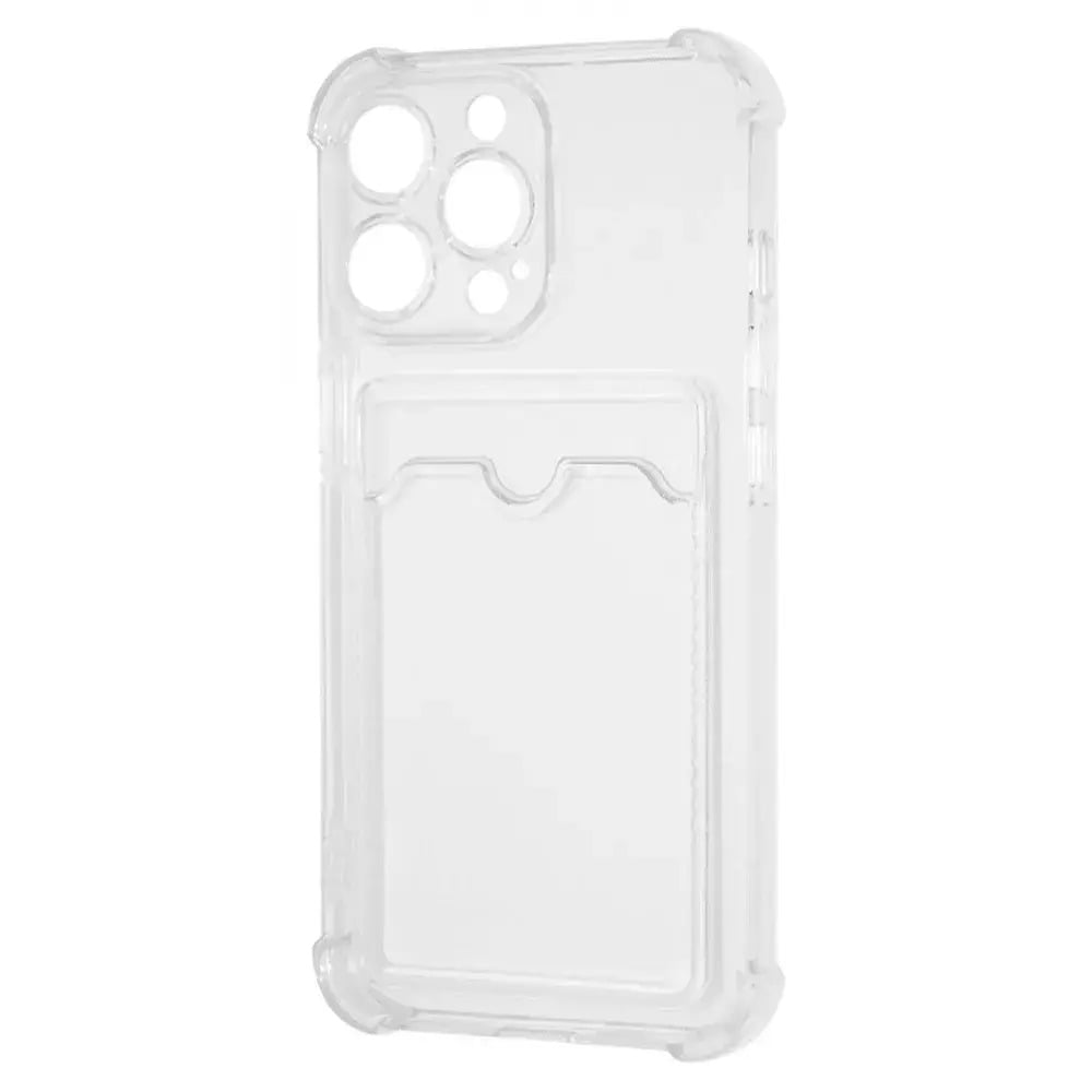 Чохол-накладка WAVE Pocket Case for iPhone 13 Pro Max Clear