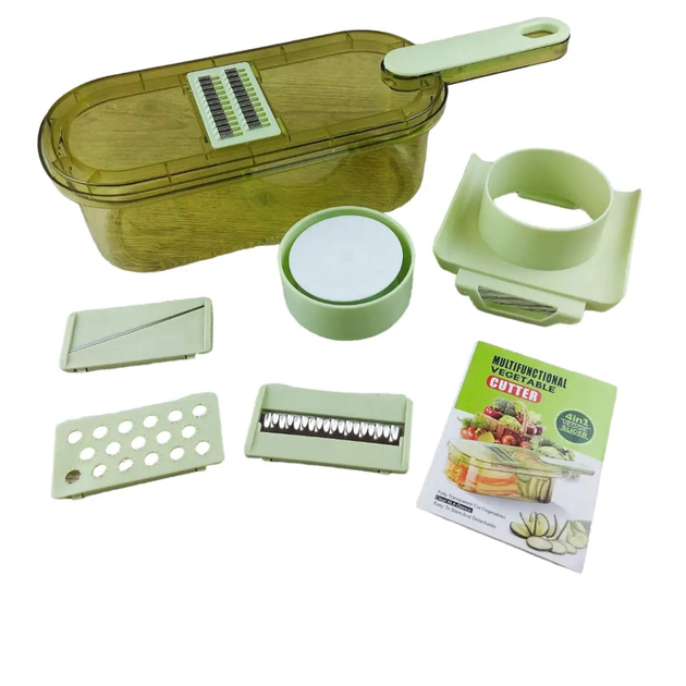 Слайсер овочерізка Multifunctional Vegetable Cutter 4в1 для різання всіх овочів та фруктів (70843) - фото 2 Слайсер овочерізка Multifunctional Vegetable Cutter 4в1 для різання всіх овочів та фруктів (70843) - фото 2