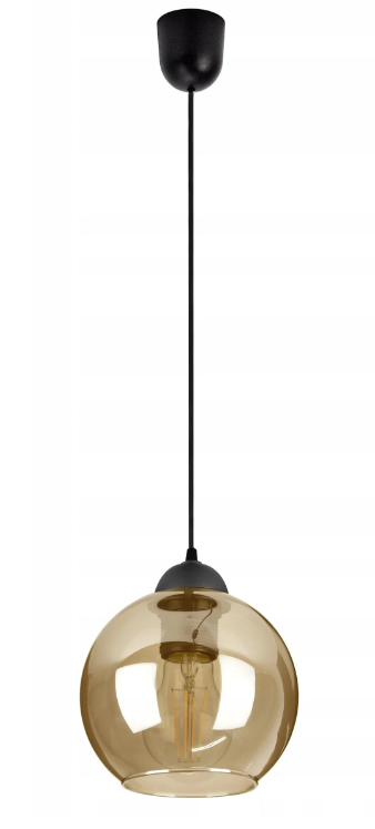 Подвес одинарный Sirius S4913-1 BK+SM