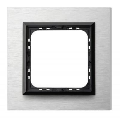 Рамка одинарная Ospel Sonata горизонтальная Алюминий полированный (29177002) Рамка одинарная Ospel Sonata горизонтальная Алюминий полированный (29177002)