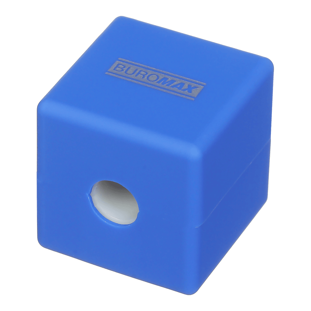 Точилка CUBE RUBBER TOUCH в пластиковом корпусе (BM.4757b)