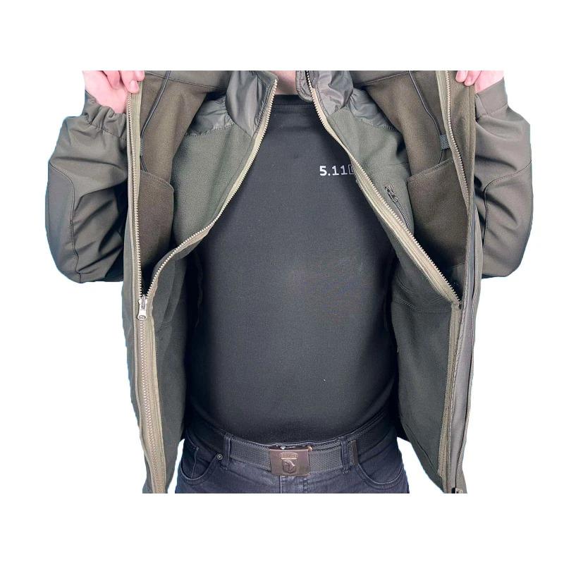 Куртка Soft Shell з фліс кофтою Pancer Protection р. 50 Олива (357557350) - фото 5