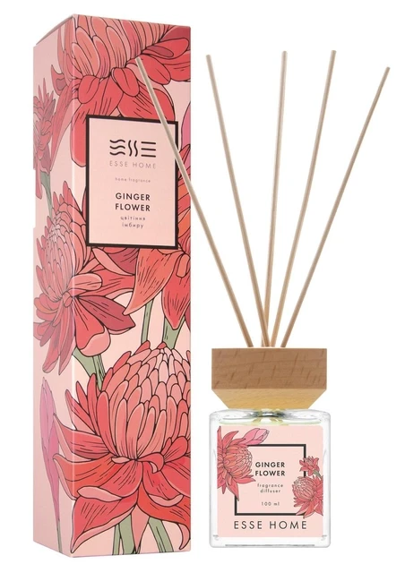 Аромадифузор Esse Home Цвітіння імбиру 100 мл (2190449423) - фото 1 Аромадифузор Esse Home Цвітіння імбиру 100 мл (2190449423) - фото 1
