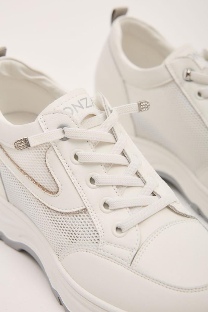 Сліпони жіночі LONZA шкіряні р. 37 Білий (198745) - фото 4