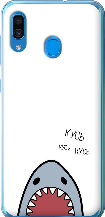 Чехол на Samsung Galaxy A20 2019 A205F Акула (4870u-1761-42517) Чехол на Samsung Galaxy A20 2019 A205F Акула (4870u-1761-42517)