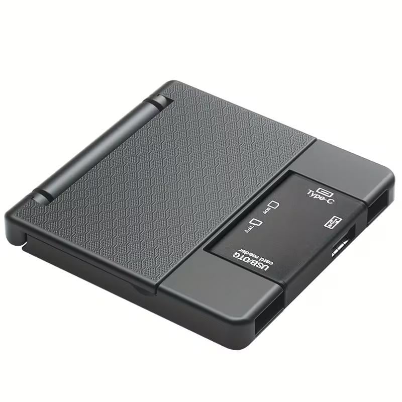 Кардидер универсальный 7в1 с футляром USB и Type-C адаптеры для SD microSD и SIM-карт