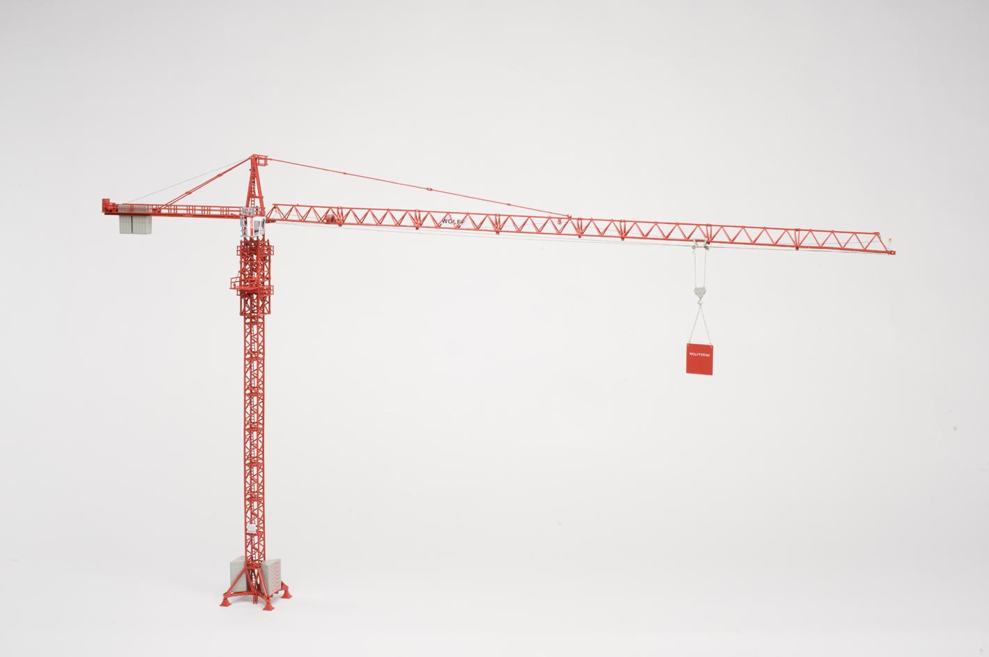 Кран баштовий WOLFF 7532 cross HF Машина ігрова модель 1 87