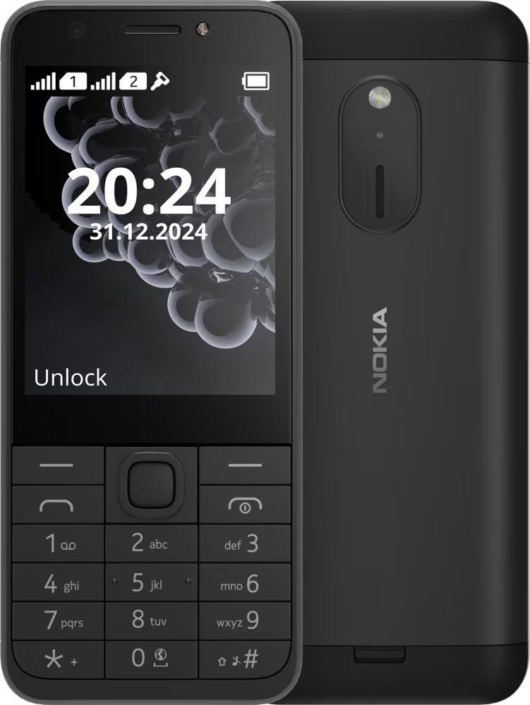 Кнопковий телефон Nokia 230 2 SIM 2 Мп 32 ГБ TFT 1450 mAh Black - фото 2