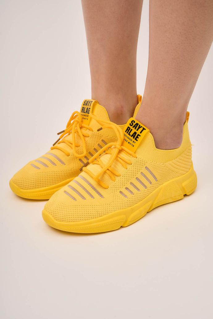 Кроссовки женские Loris Bottega р. 38 Желтый (168995) - фото 3 Кроссовки женские Loris Bottega р. 38 Желтый (168995) - фото 3