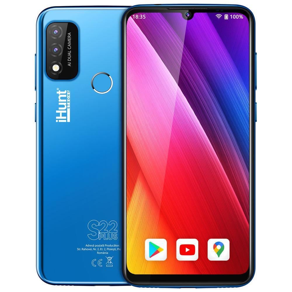 Смартфон iHunt S22 Plus Blue - фото 1 Смартфон iHunt S22 Plus Blue - фото 1