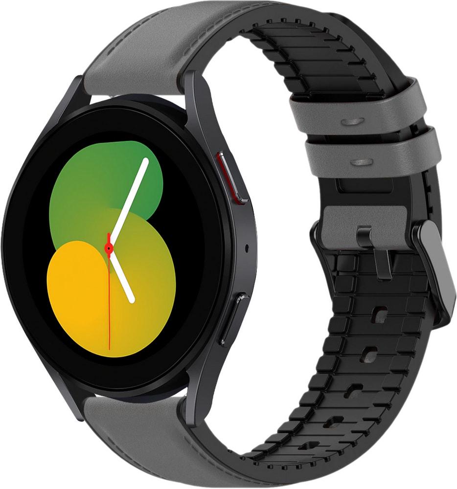 Ремешок кожаный Tamyx для Galaxy Watch 5 40 мм Grey (31605-33) Ремешок кожаный Tamyx для Galaxy Watch 5 40 мм Grey (31605-33)
