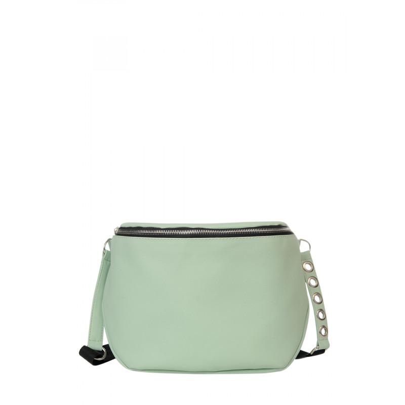 Женская сумка Sambag Milano SZS 25x20x10 см Мятный - фото 3
