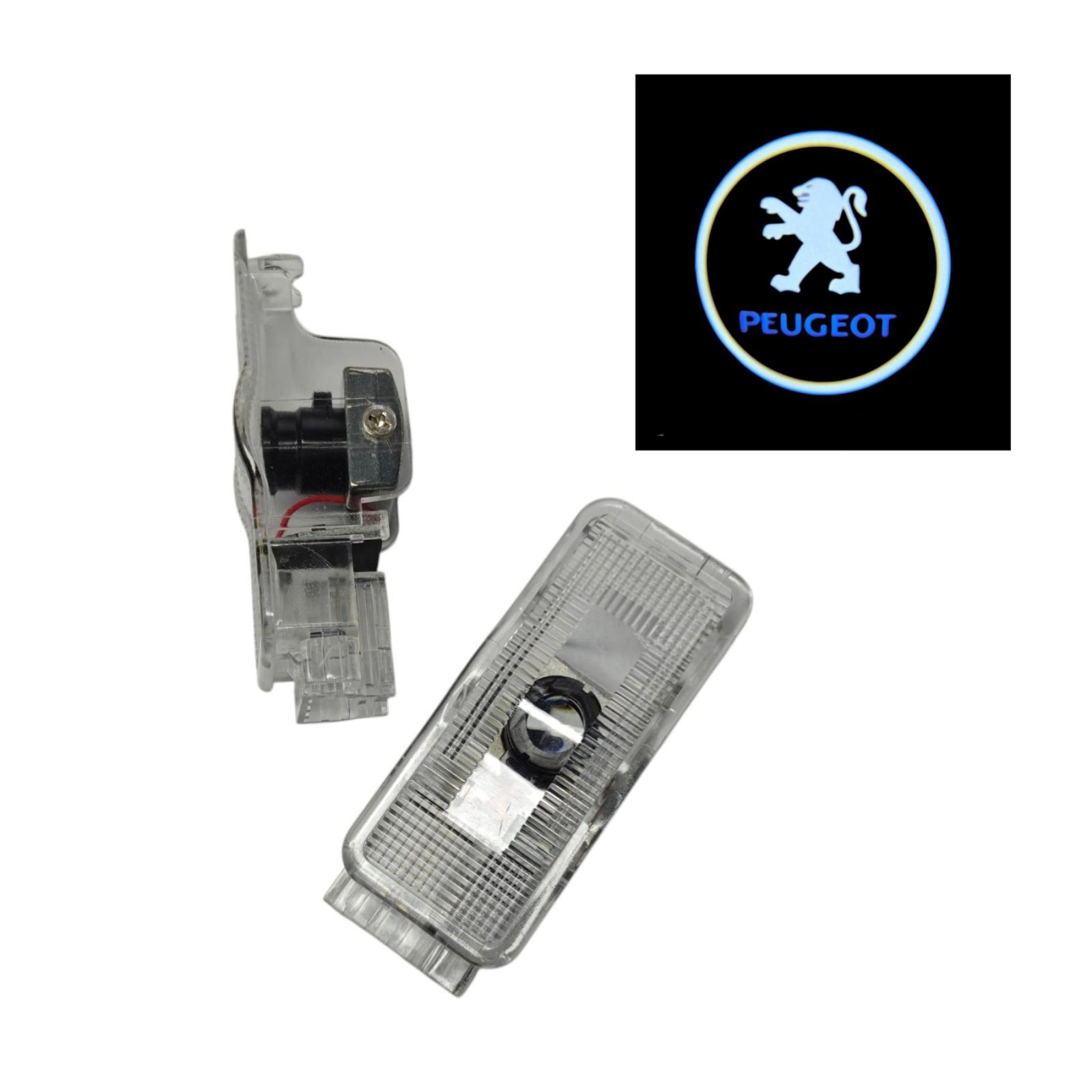 Подсветка на дверь автомобиля светодиодная штатная с логотипом Peugeot 408/508/3008/5008 (2175007644) - фото 2 Подсветка на дверь автомобиля светодиодная штатная с логотипом Peugeot 408/508/3008/5008 (2175007644) - фото 2