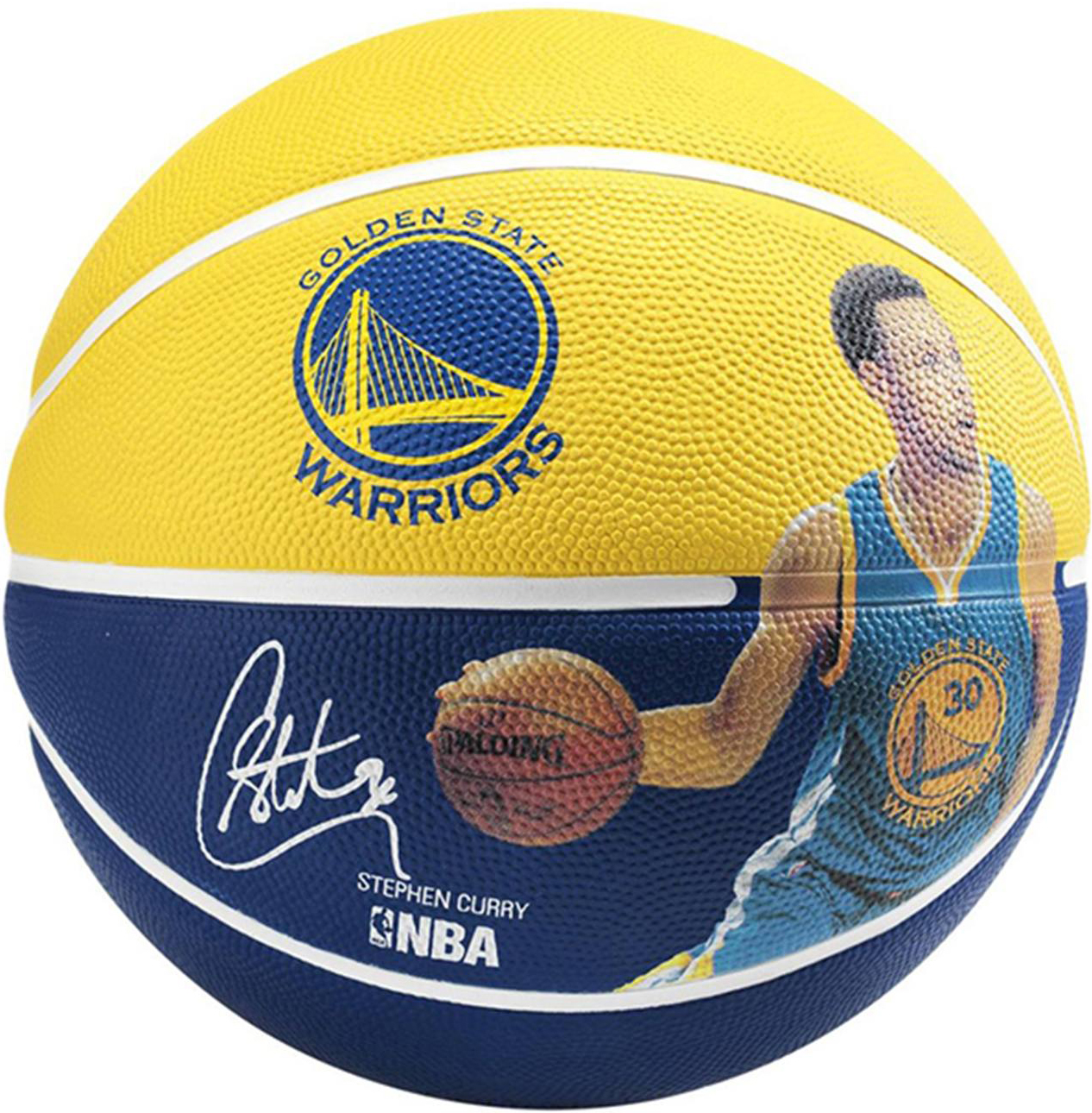 Мяч баскетбольный Spalding NBA Player Stephen Curry Size 7
