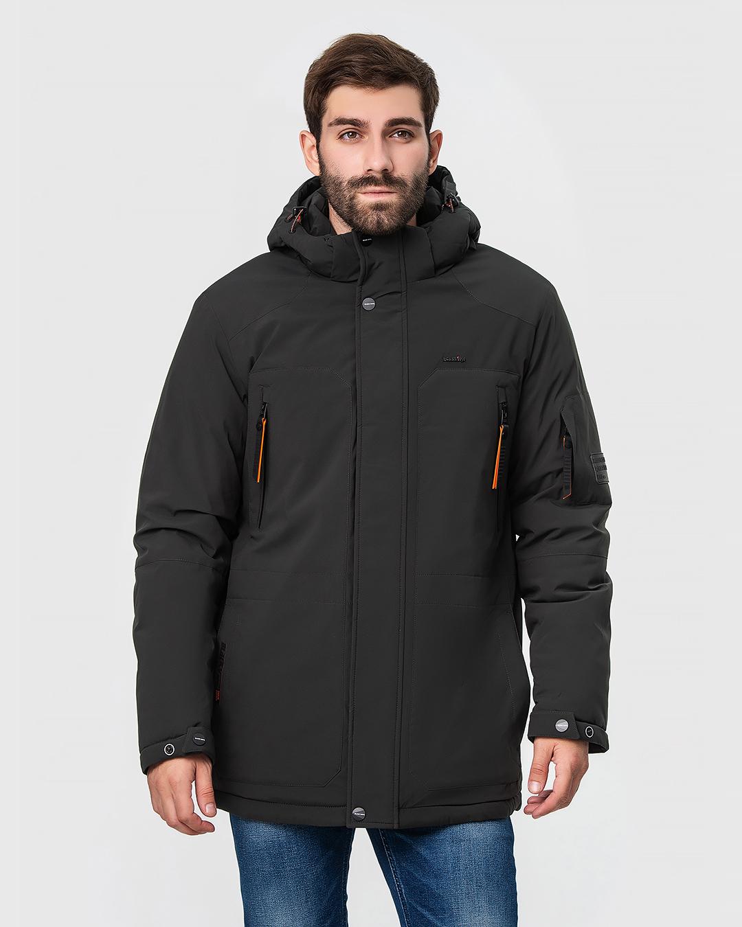 Куртка чоловіча Black Vinyl р. 56 Чорний (21-1875-56) - фото 2