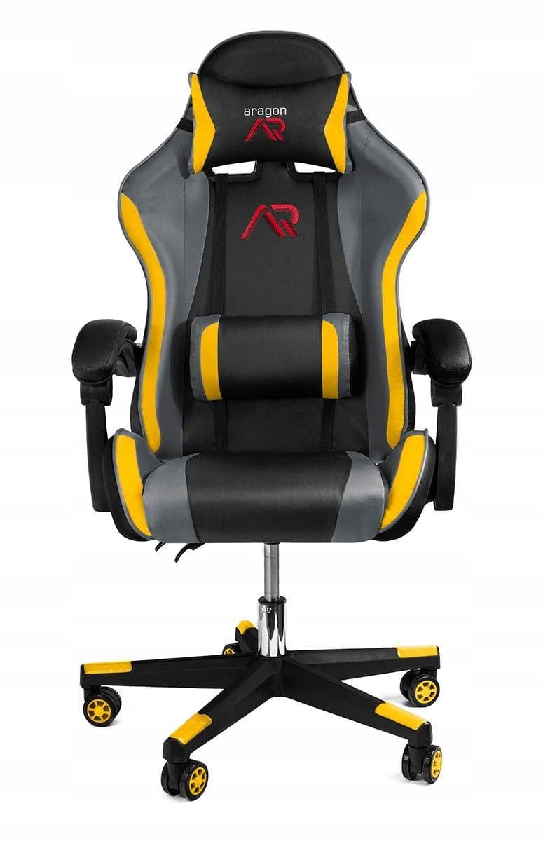 Кресло компьютерное Jumi Aragon Tricolor Yellow (31001)