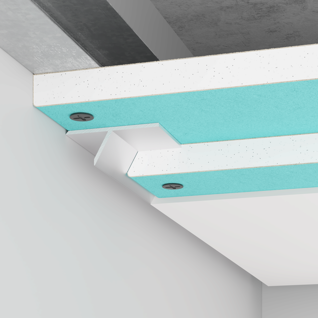 Профіль тіньового шва FSPRO Ластівчин хвіст Анодований 10 мм 3 м (F2.10A)