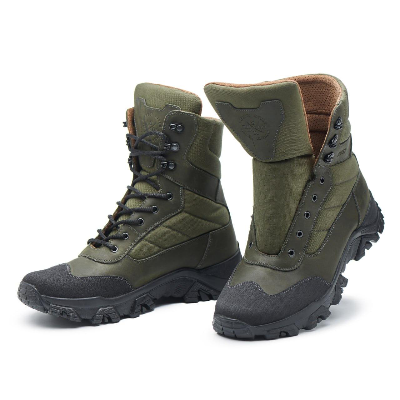 Берці демісезонні чоловічі/жіночі р. 36 Хакі (Н Б6-хакі-36) - фото 5 Берці демісезонні чоловічі/жіночі р. 36 Хакі (Н Б6-хакі-36) - фото 5