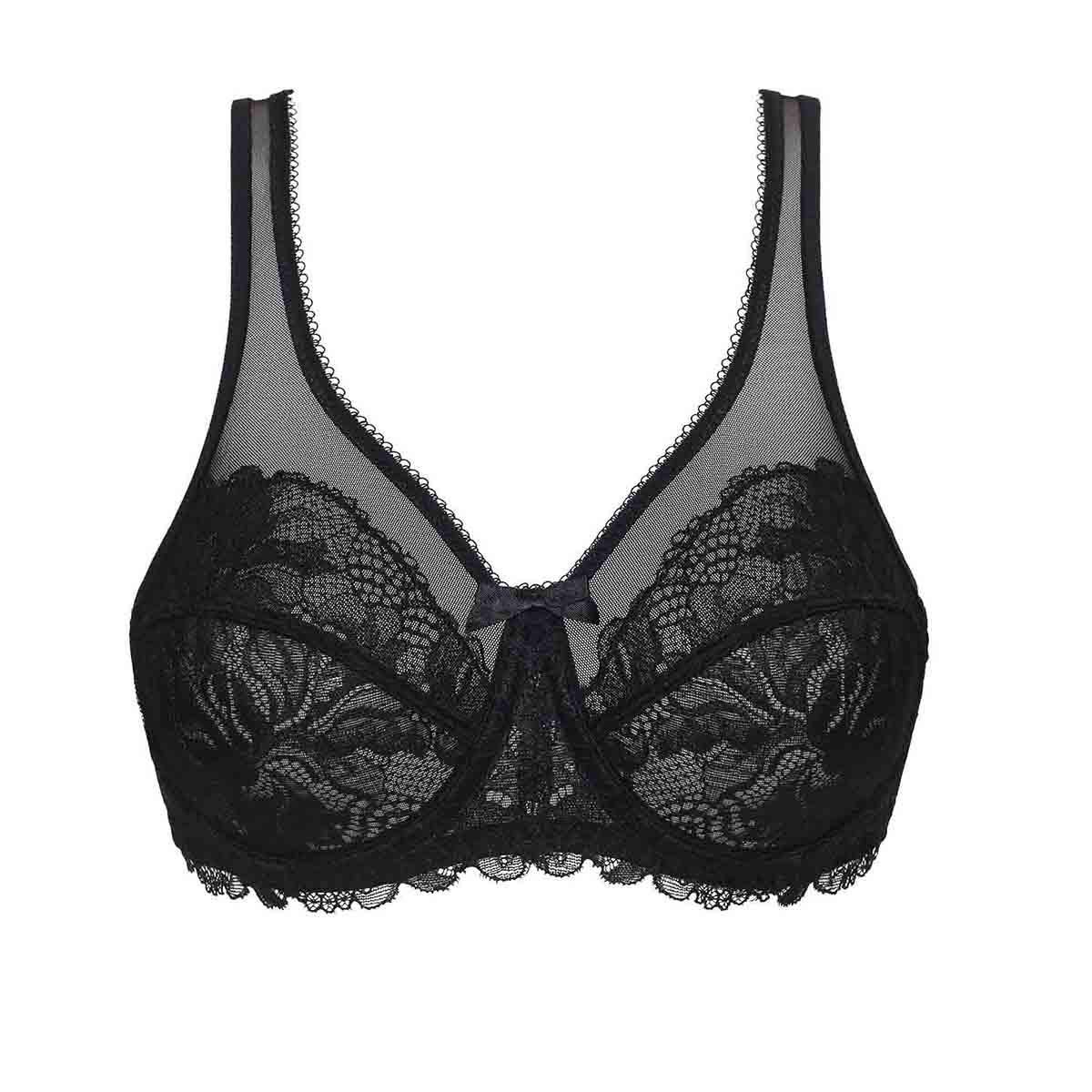 Бюстгальтер классический на косточках DIM Generous Essentiel C90 Черный