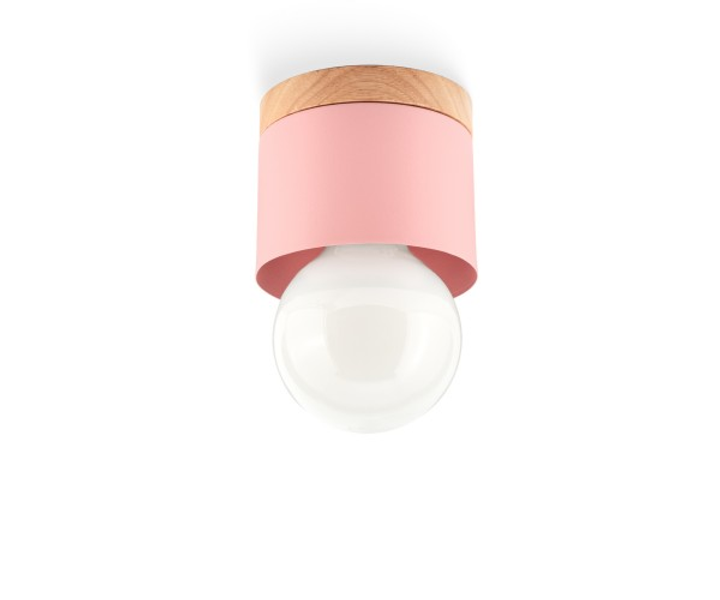 Потолочный светильник Tubo Scandi Collection Pink (WL-SC0004/PINK) - фото 1