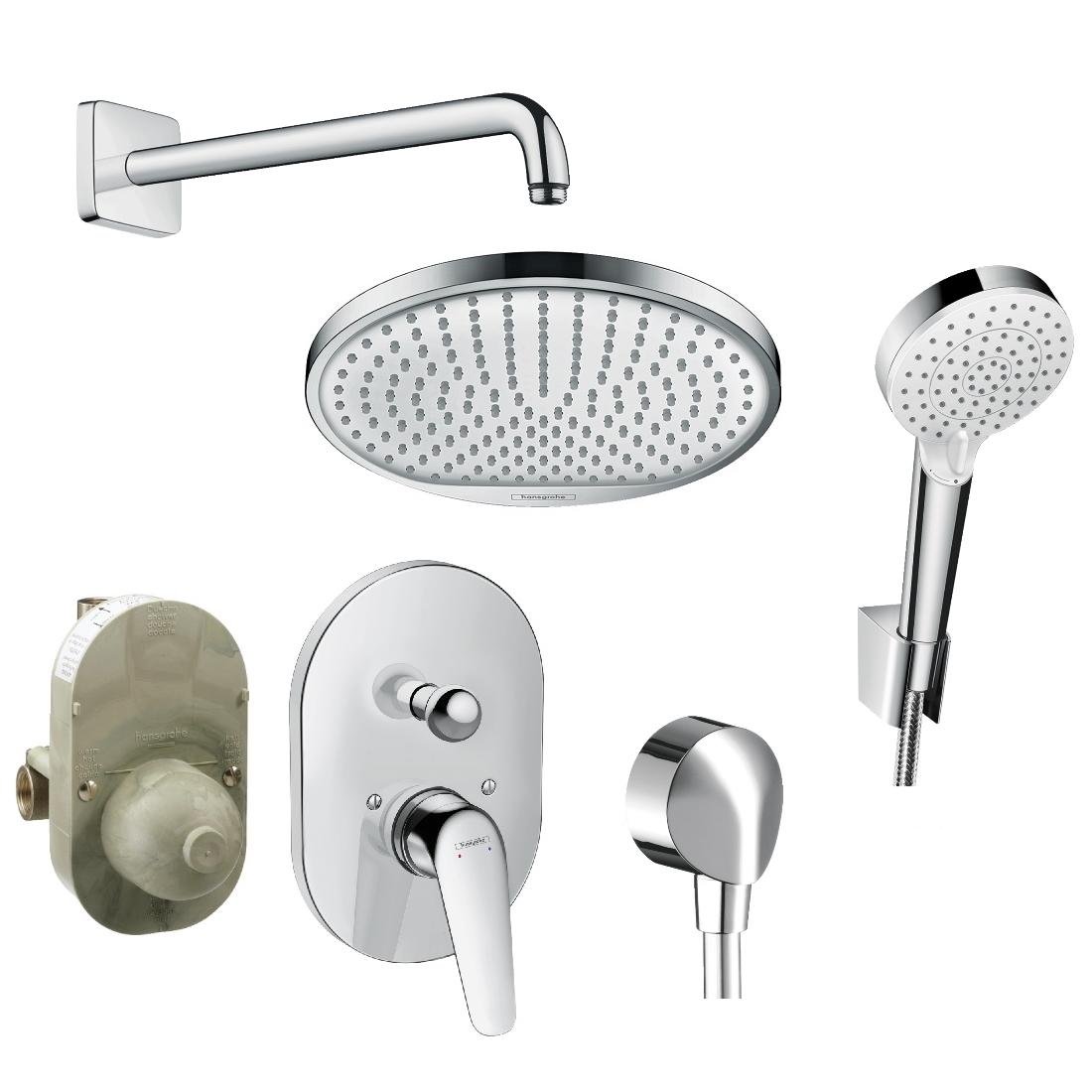 Душевая система скрытого типа Hansgrohe LOGIS 714091111 Хром (72915)