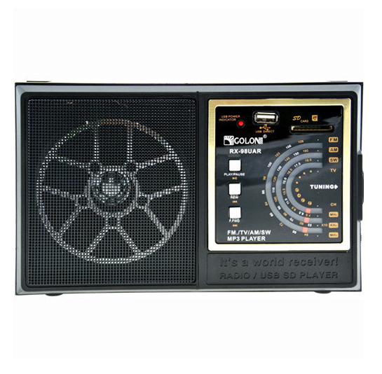 Радиоприемник Golon RX-98UAR Black (0854)