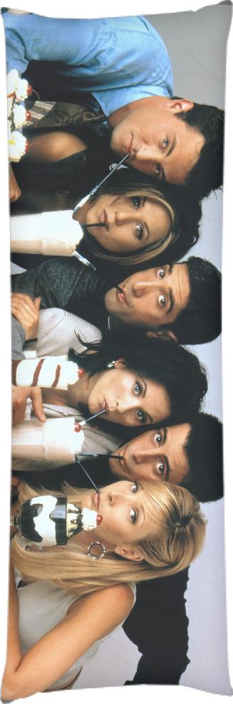 Подушка дакимакура Friends 50х150 см (13530030)