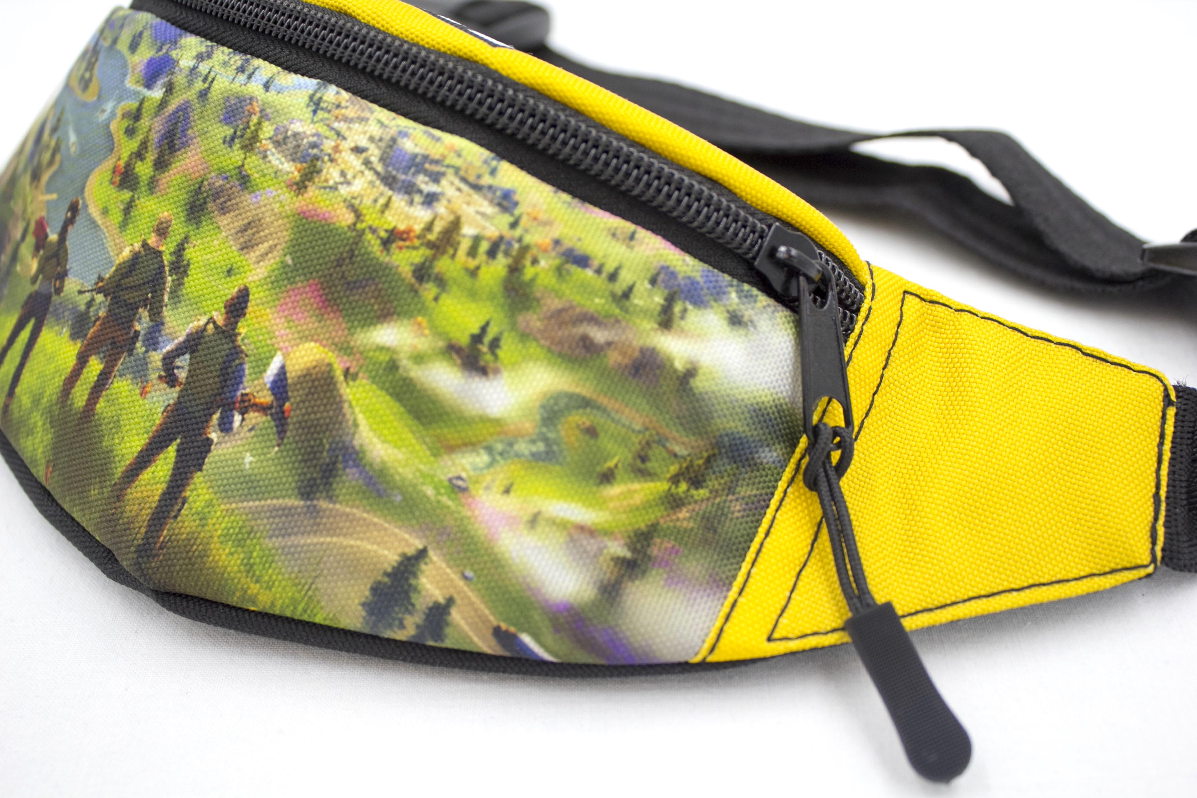 Сумка бананка для хлопчика з регулюючим ремінцем 4-8 років Форнайт Жовтий (Д-014) - фото 4 Сумка бананка для хлопчика з регулюючим ремінцем 4-8 років Форнайт Жовтий (Д-014) - фото 4