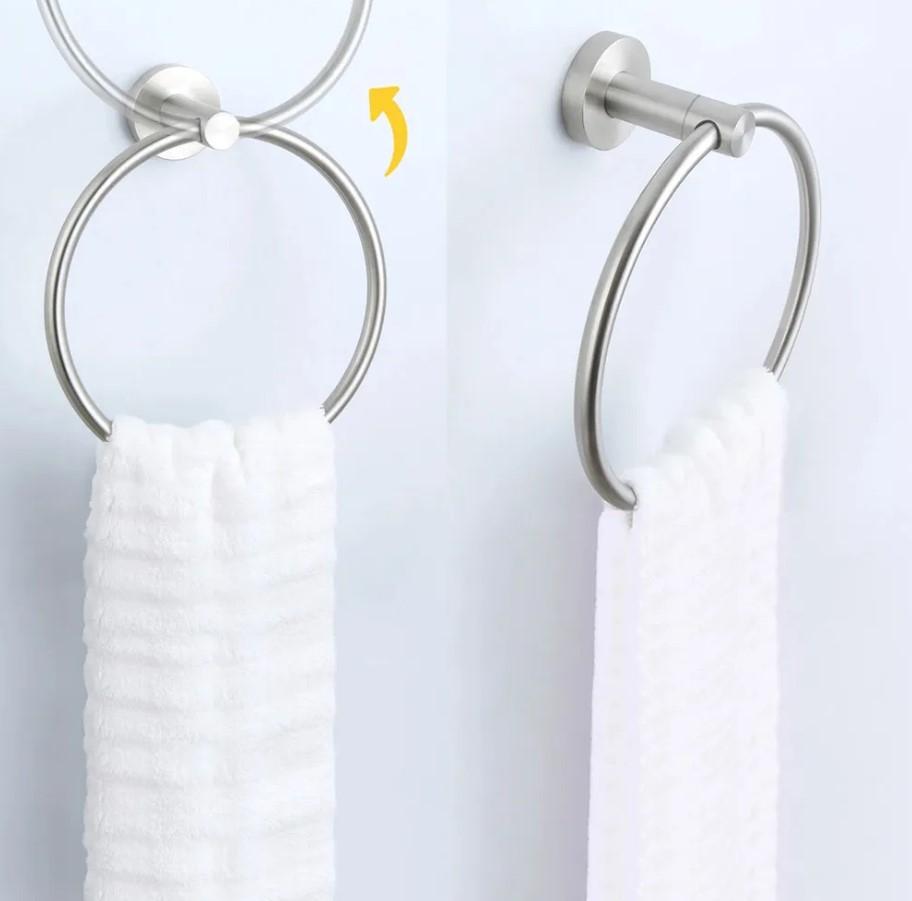 Держатель-кольцо для полотенец REA Mist REA-06903 Серый (231516) - фото 4