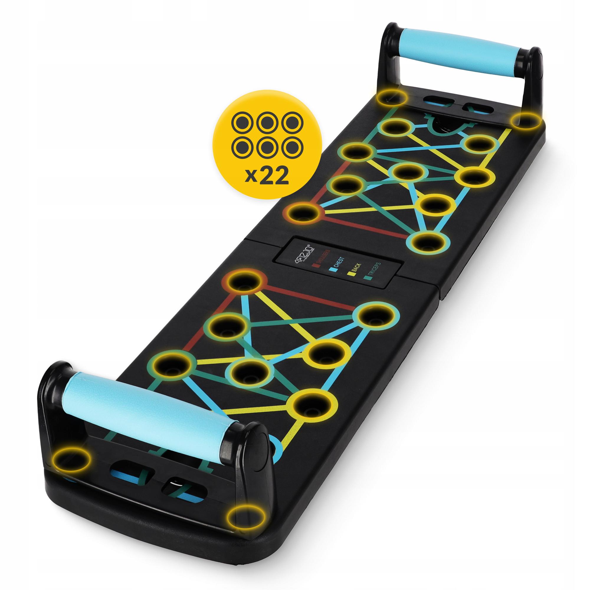 Упоры для отжиманий со сменным хватом 4fizjo Push-up Board (P-5907739312501) - фото 7