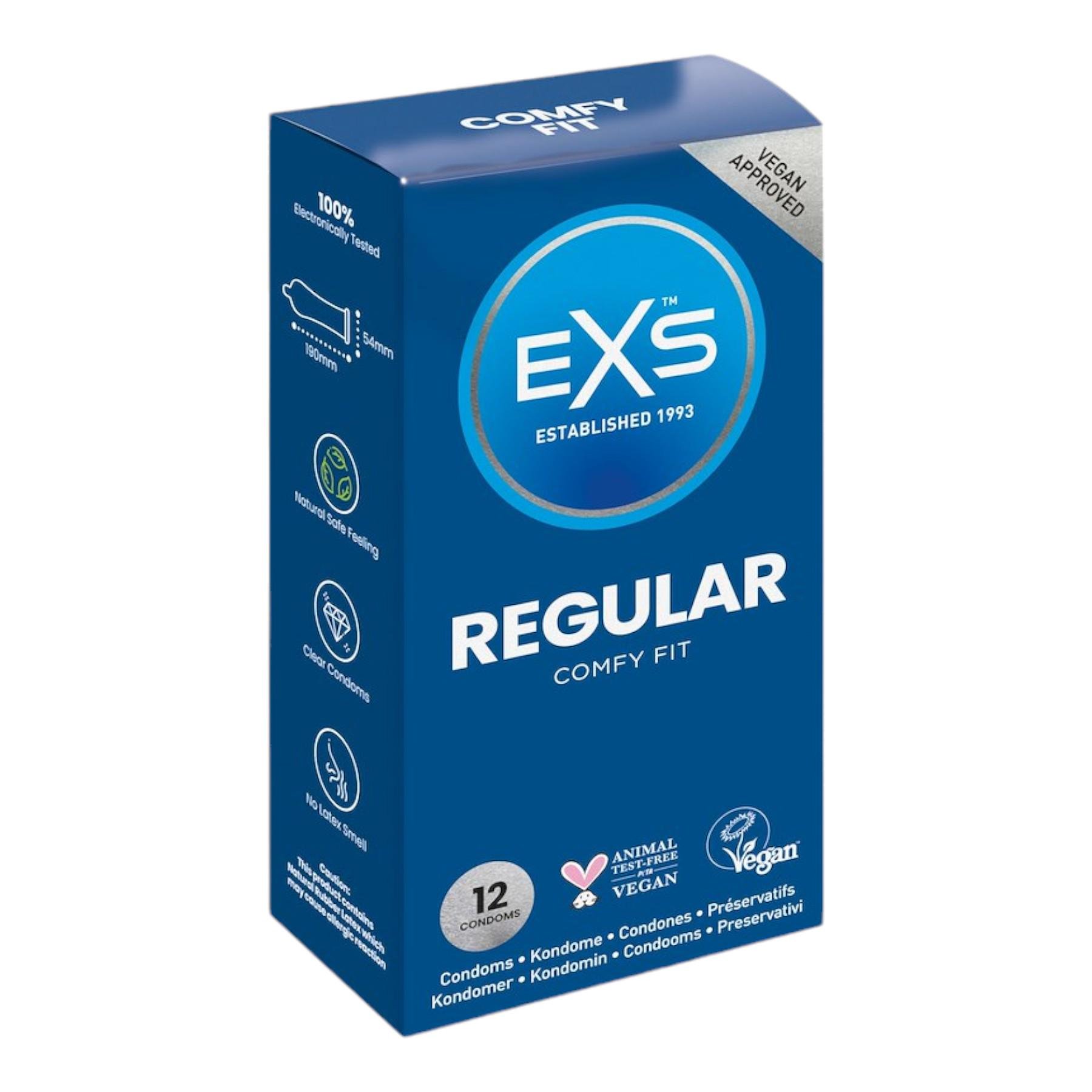 Презервативи класичні Regular EXS №12 - фото 6 Презервативи класичні Regular EXS №12 - фото 6