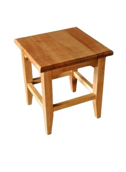 Табуретка из натурального дерева ольхи 350х320х320 мм (32526679)