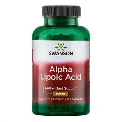 Альфа-ліпоєва кислота Swanson Alpha Lipoic Acid 300 мг 120 Caps