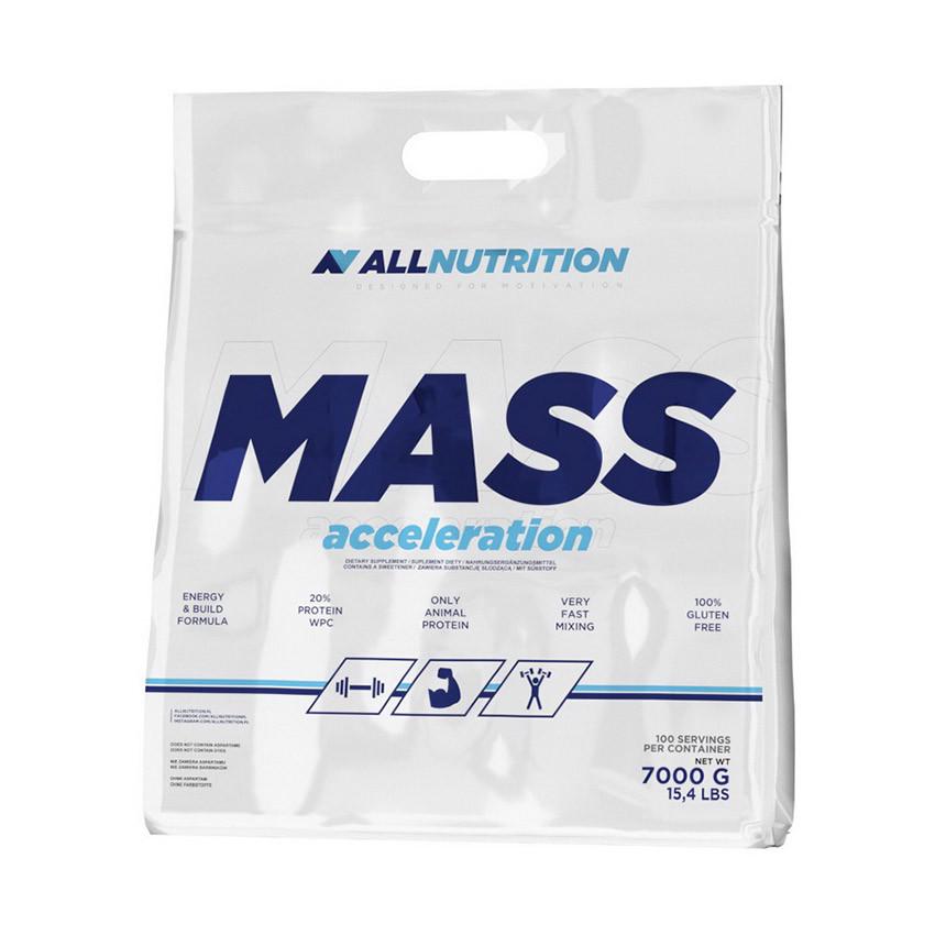 Гейнер AllNutrition Mass Acceleration 7 кг Белый шоколад (09489-05)