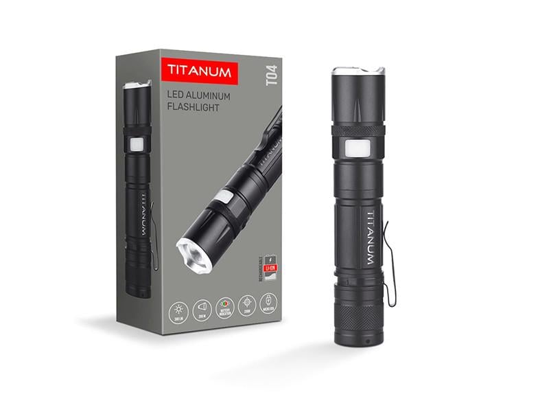 Портативный светодиодный фонарик TITANUM TLF-T04 300Lm 6500K