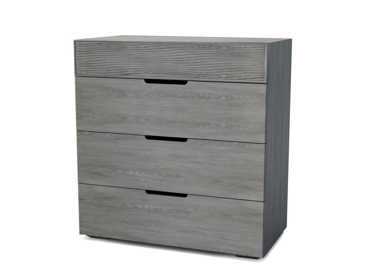 Комод Неман Марсель из ДСП и МДФ 801х386х840 мм Дуб грей (40106)