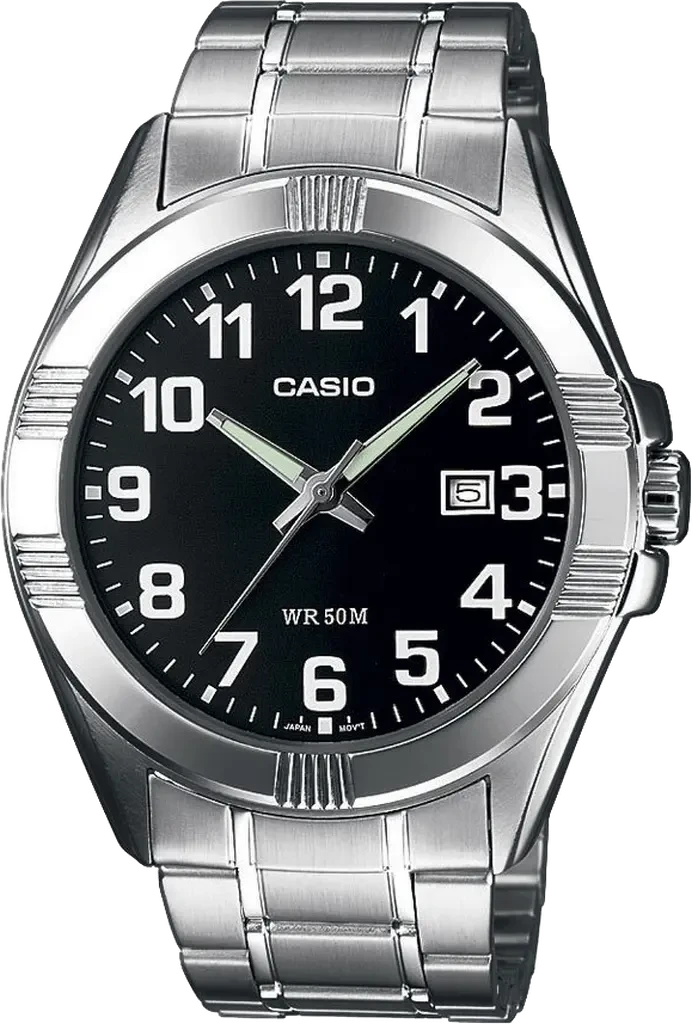 Наручные часы мужские Casio Timeless Collection MTP-1308D-1B Черный (3150800185)