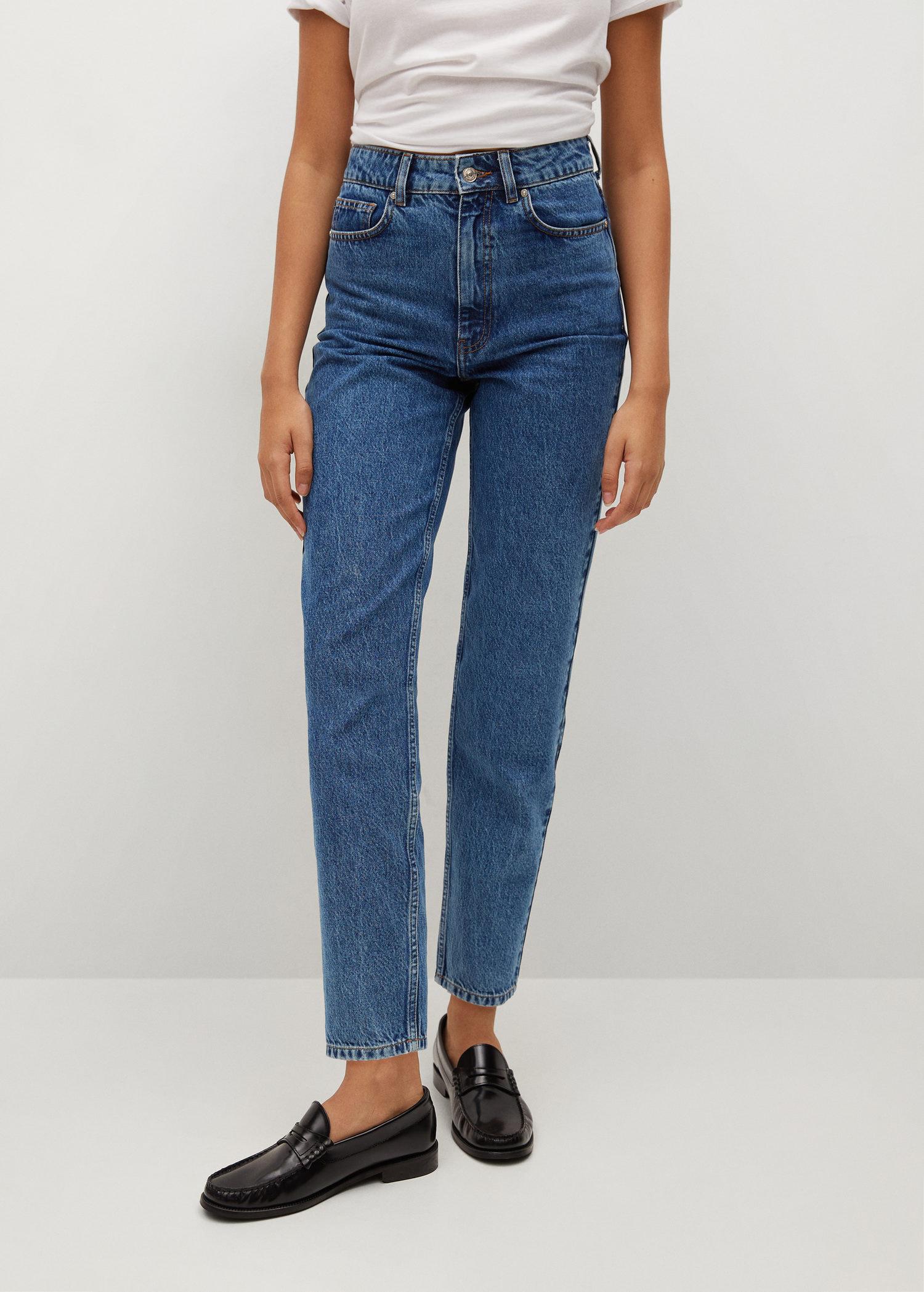 Джинсы женские Mango 17043270 р. 34 Синий