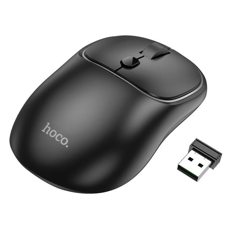 Компьютерная мышка Hoco Royal dual-mode business wireless mouse GM25 BT5.2/2,4G 800/1200/1600 dpi (2827086246)
