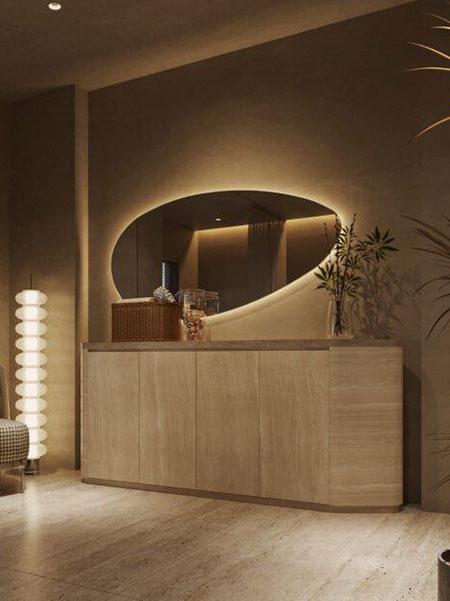 Зеркало с подсветкой Энергия XL 80х160 см (10004XL-80160stW)