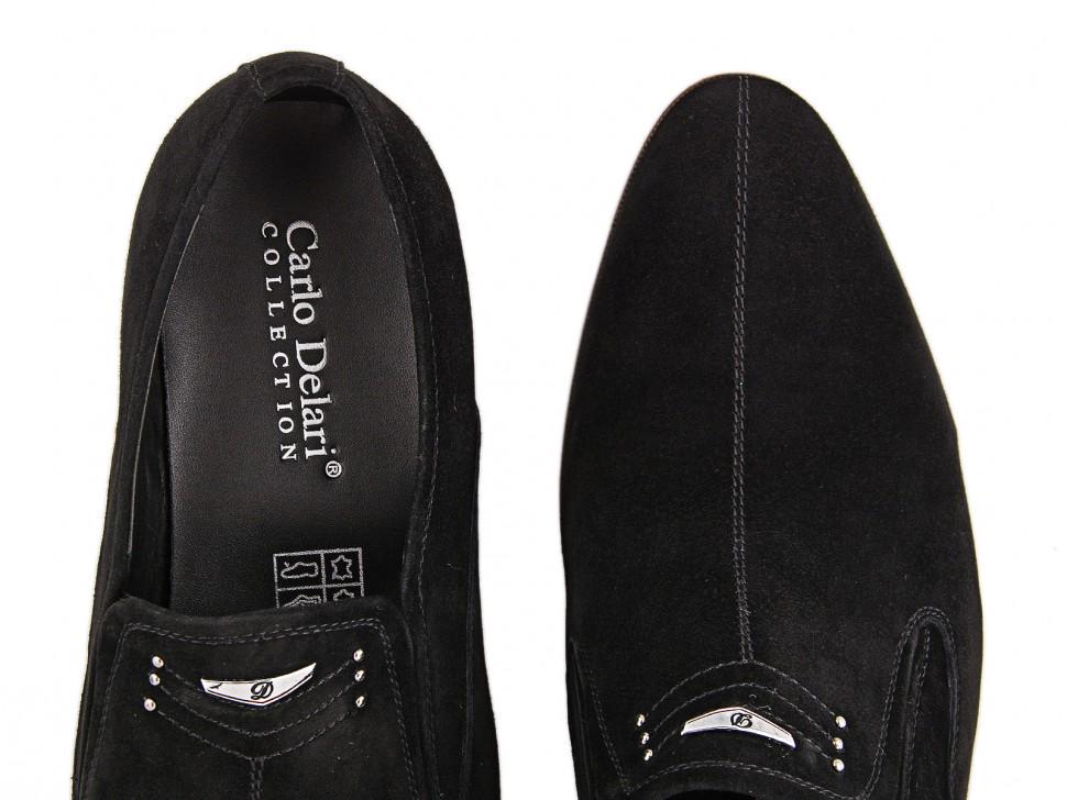Туфлі Carlo Delari 7153027 р. 41 Чорний (8914) - фото 4 Туфлі Carlo Delari 7153027 р. 41 Чорний (8914) - фото 4