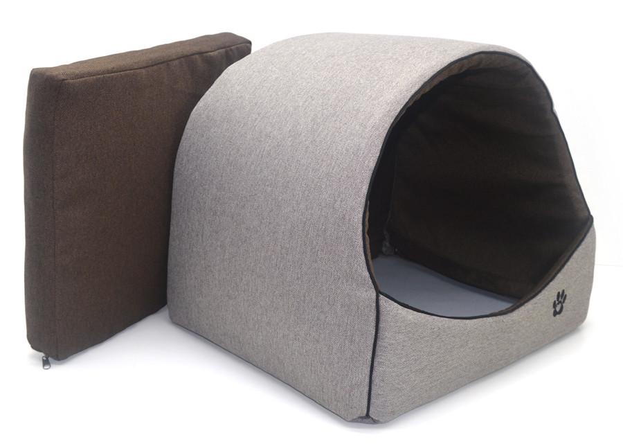 Домик для животных Zoo-hunt Loft №2 42,5х37,5х37,5 см Бежевый (2415) - фото 2 Домик для животных Zoo-hunt Loft №2 42,5х37,5х37,5 см Бежевый (2415) - фото 2