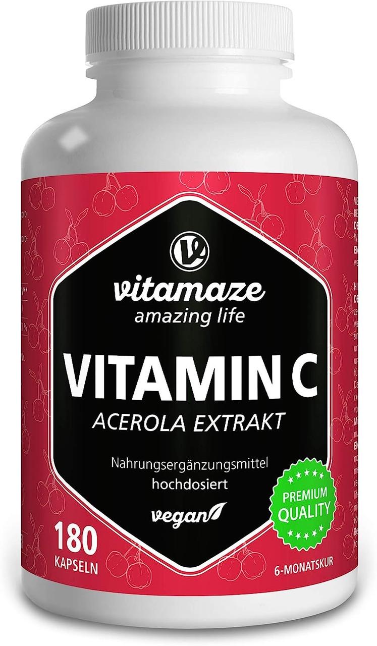 Витамин Vitamaze С 160 мг 180 капсул (50090802)