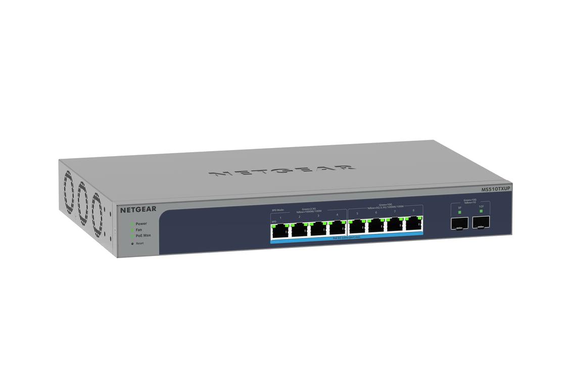Комутатор керований рівня 2 NETGEAR MS510TXUP (MS510TXUP-100EUS) - фото 3 Комутатор керований рівня 2 NETGEAR MS510TXUP (MS510TXUP-100EUS) - фото 3